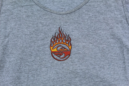 00s Vintage Quiksilver Fireball Tank Top