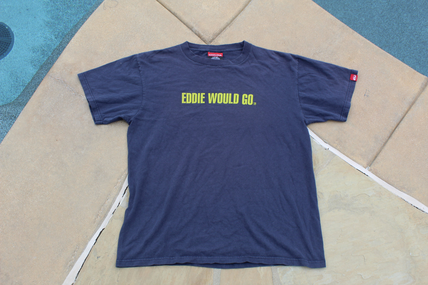 00s Vintage Quiksilver Eddie Would Go Tee