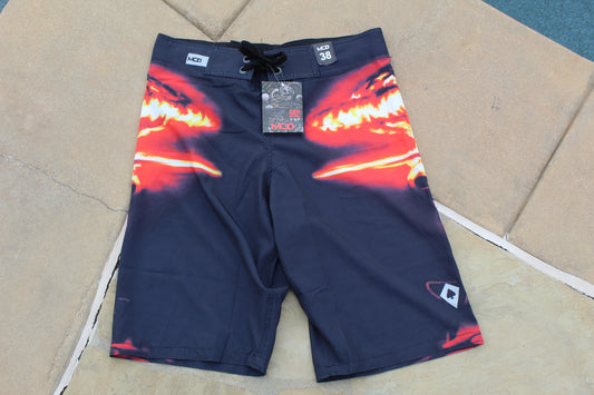 00s Deadstock More Core Division Mind Blown Baggy Boardshorts