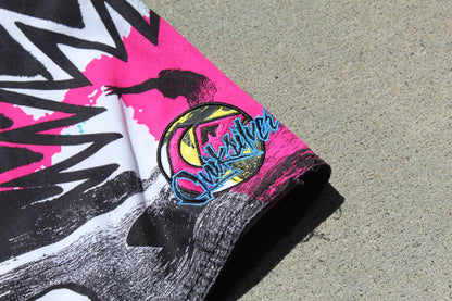 Y2K Quiksilver Graffiti Boardshorts