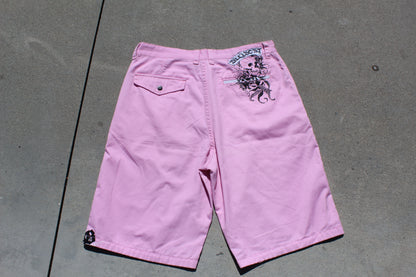 Y2K Rare Billabong Embroidered Baggy Chino Shorts