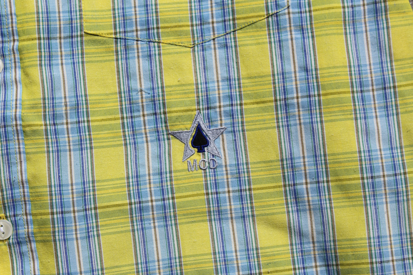 90s MCD Flannel Button-Up