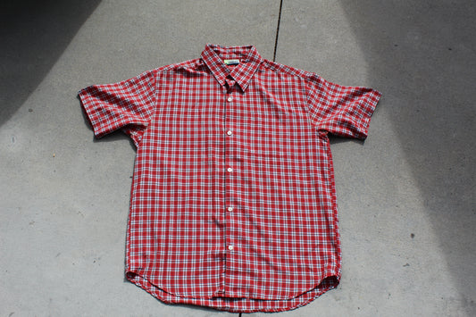 90s Rare Hurley Flannel Button Up