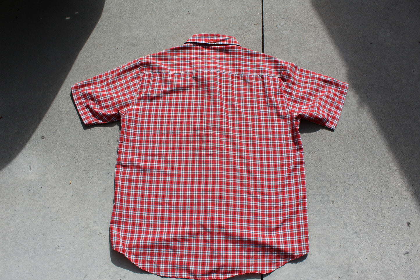 90s Rare Hurley Flannel Button Up
