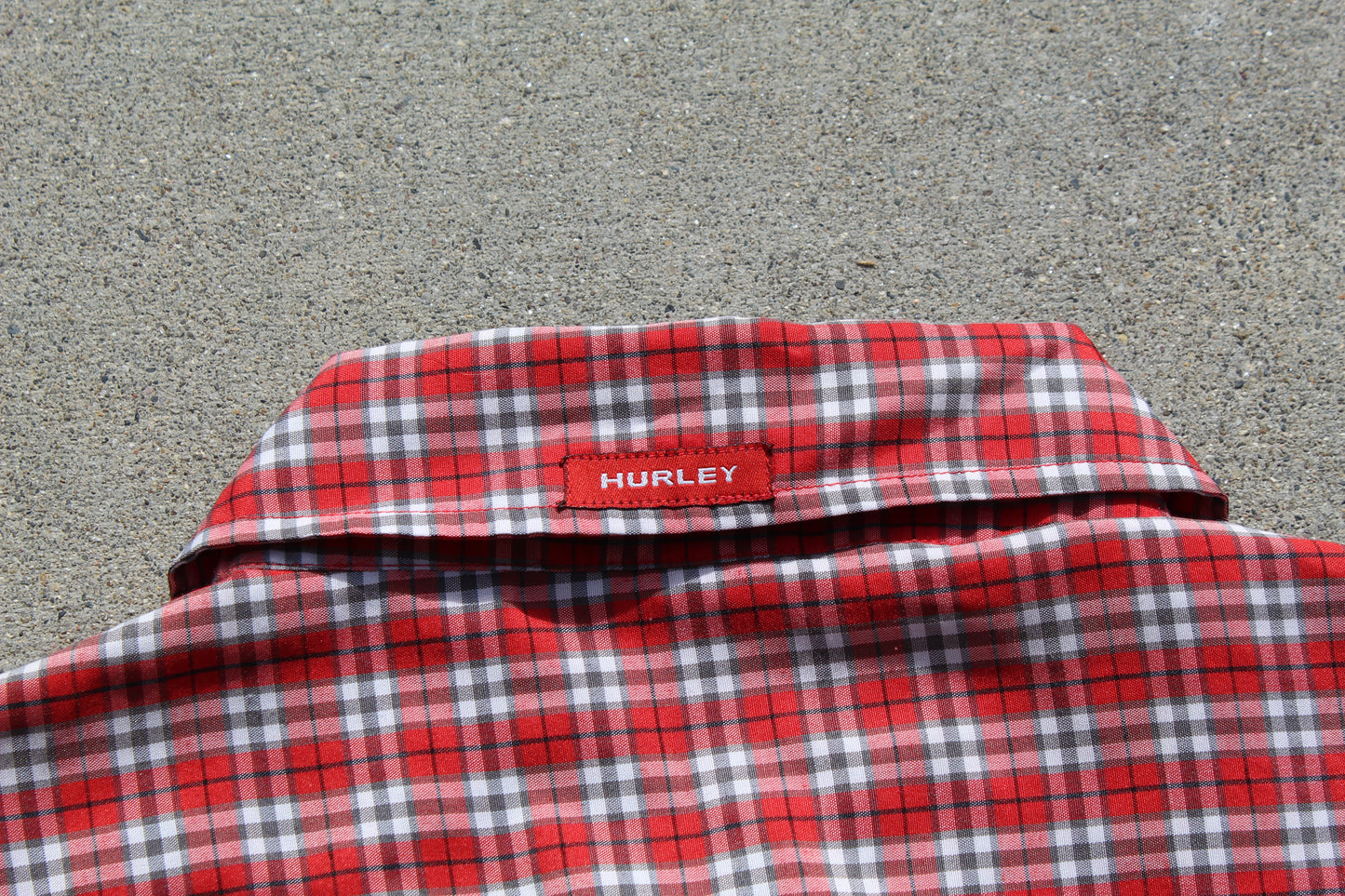 90s Rare Hurley Flannel Button Up