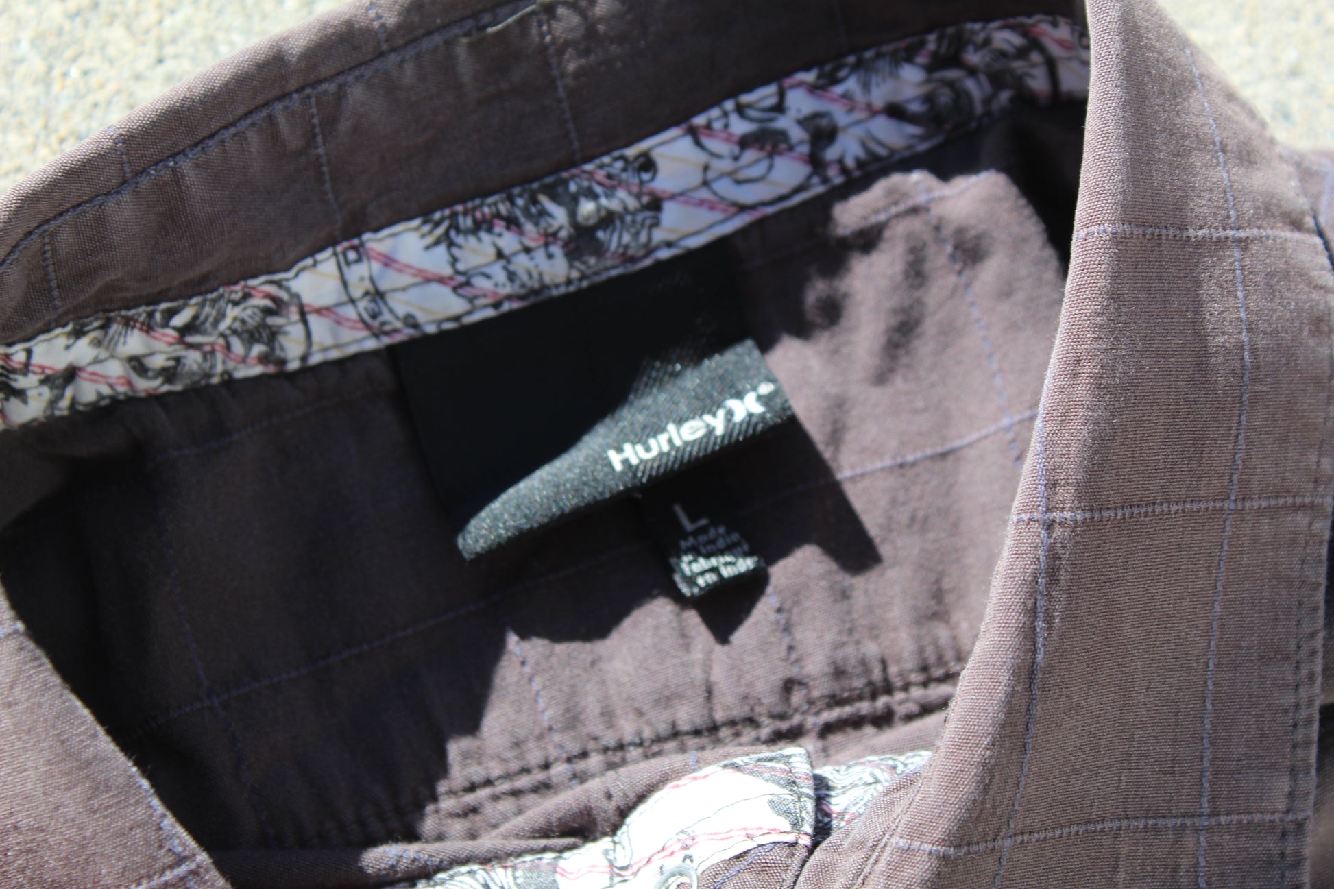 00s Hurley Button Up (L) - Revival Surfwear