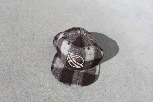 Y2K Rare Lost Enterprises Flat Fitty Flannel Hat