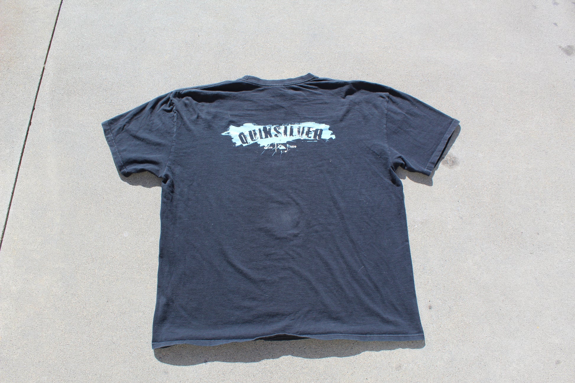Y2K Quiksilver Splatter Tee (XL) - Revival Surfwear