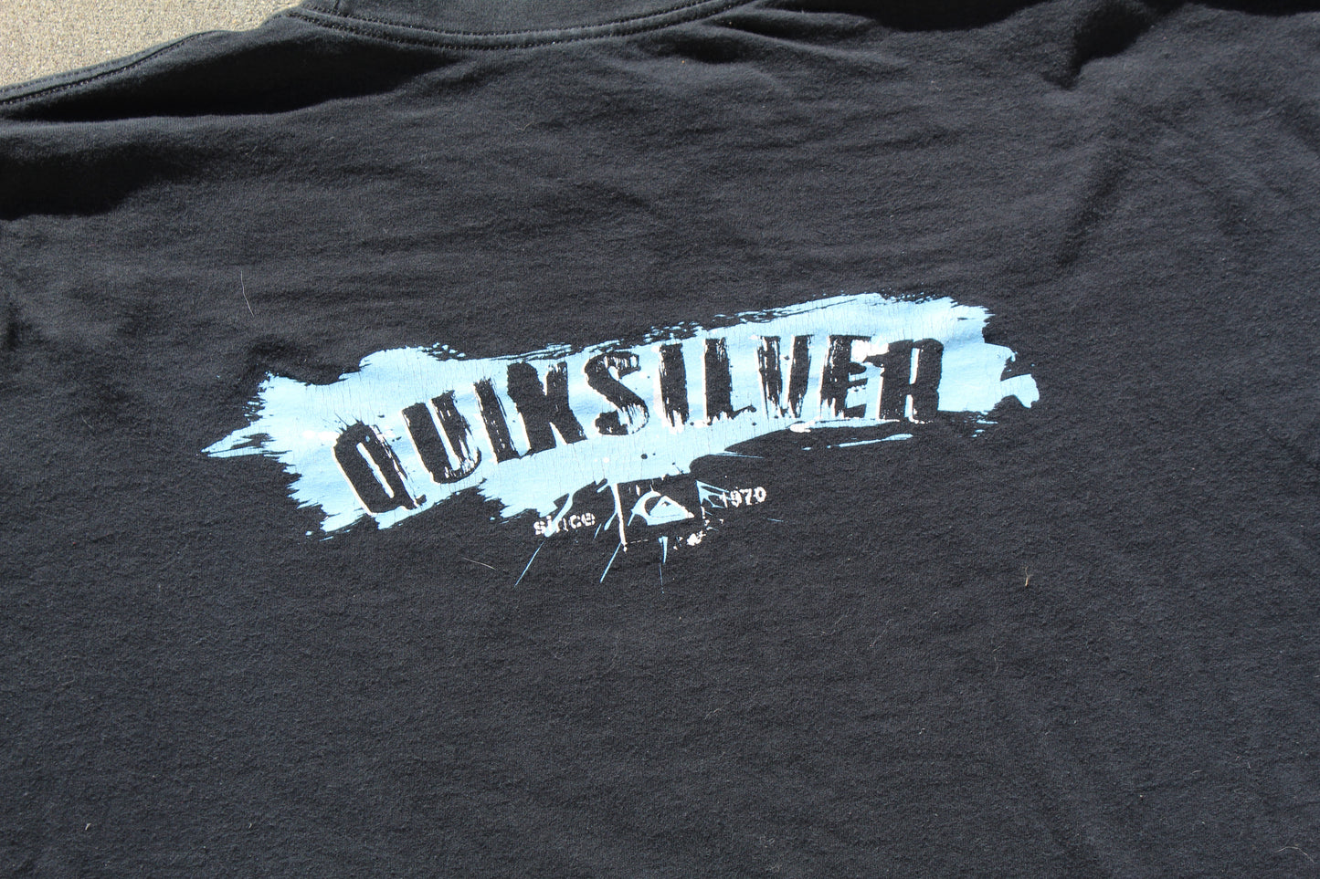 Y2K Quiksilver Splatter Tee (XL) - Revival Surfwear