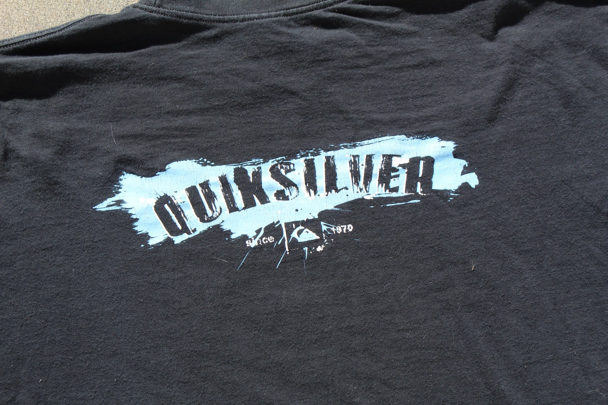 Y2K Quiksilver Splatter Tee (XL) - Revival Surfwear
