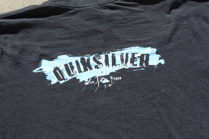 Y2K Quiksilver Splatter Tee (XL) - Revival Surfwear