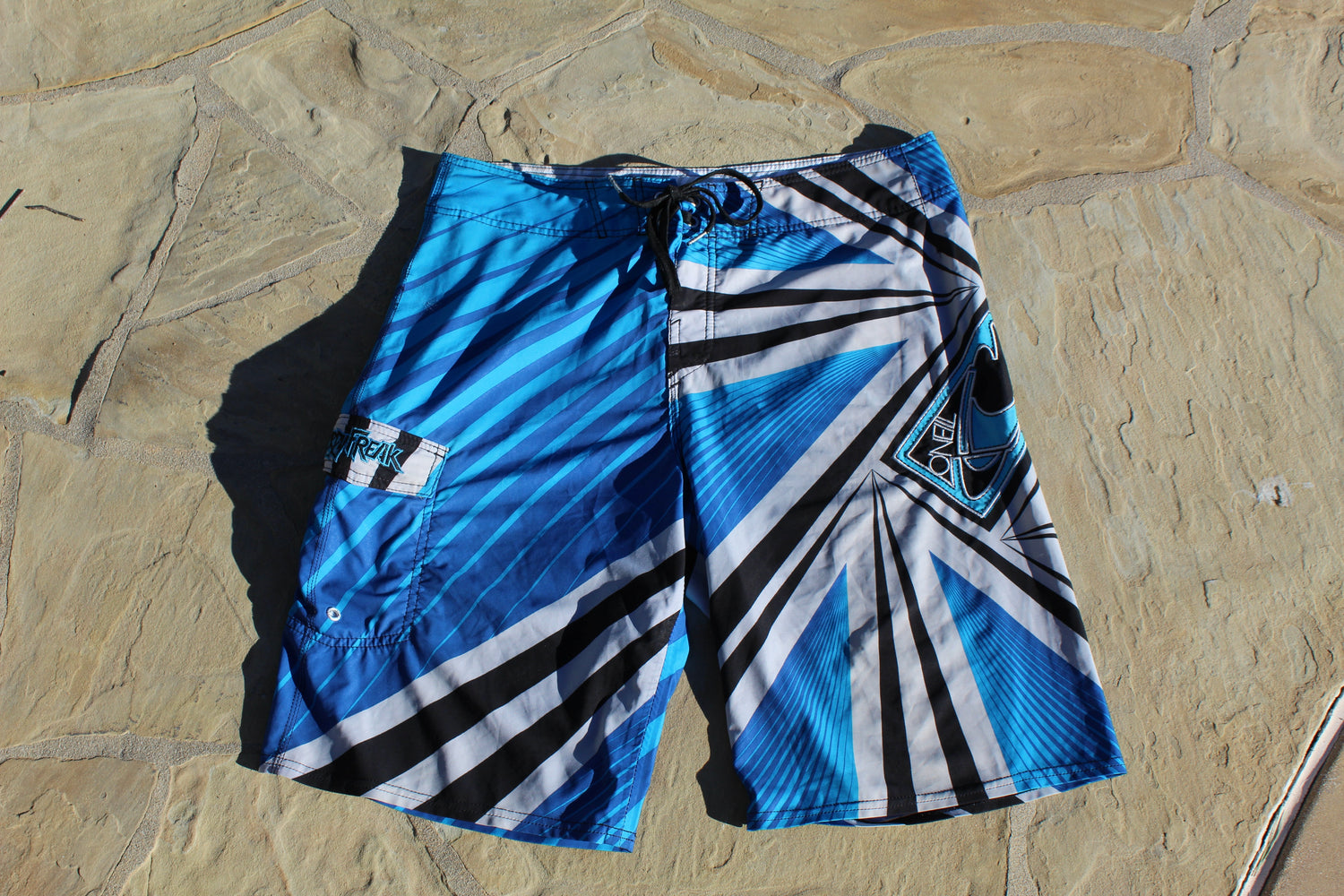 00s Rare O'neill Jordy Smith Signature Baggy Boardshorts (W34") - Revival Surfwear