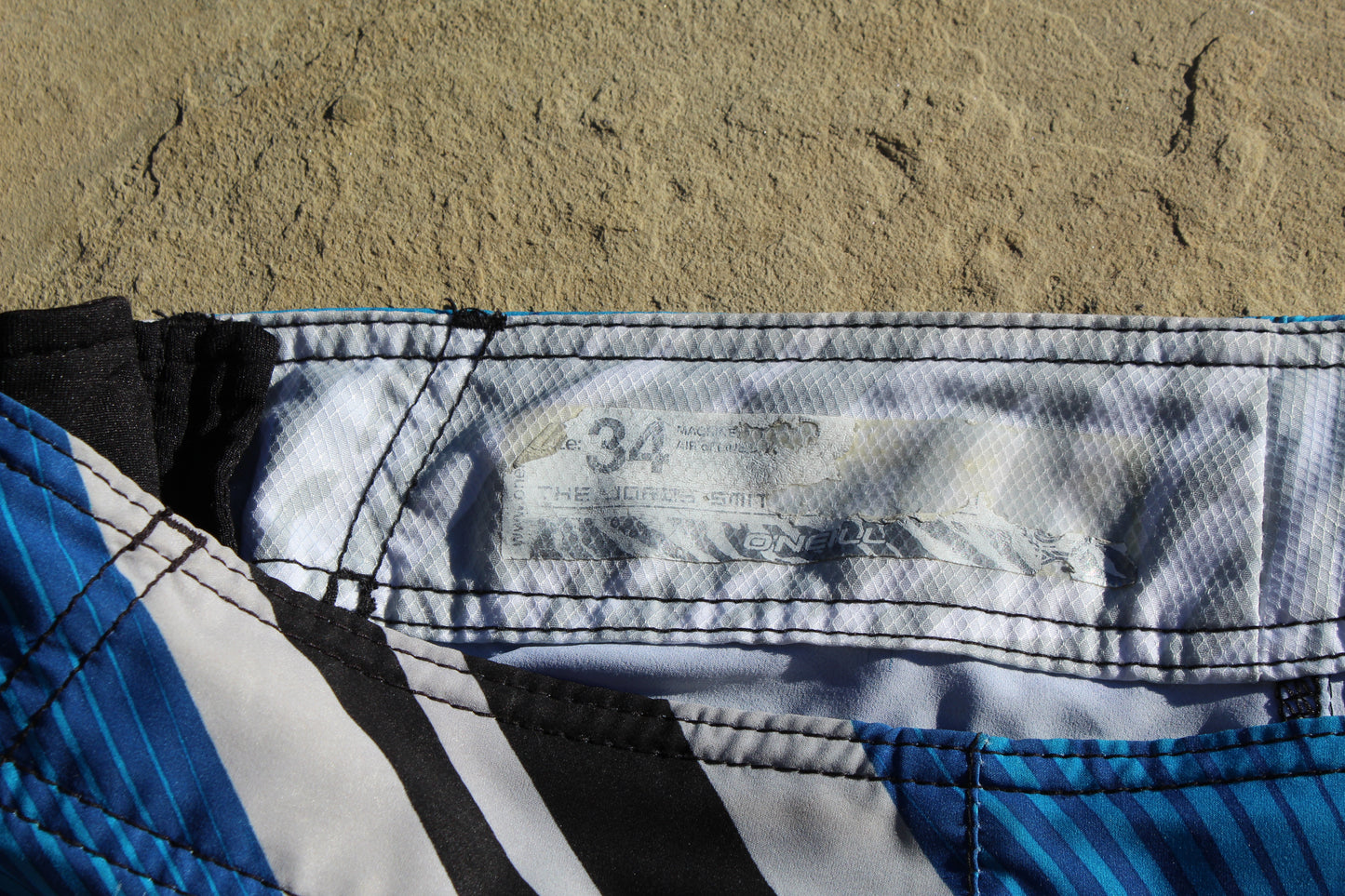 00s Rare O'neill Jordy Smith Signature Baggy Boardshorts (W34") - Revival Surfwear