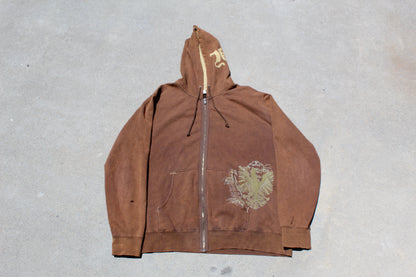 Y2K Hurley Embroidered Baggy Zip Up (L) - Revival Surfwear