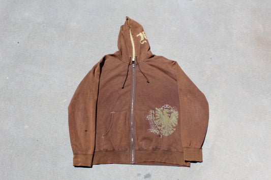 Y2K Hurley Embroidered Baggy Zip Up (L) - Revival Surfwear