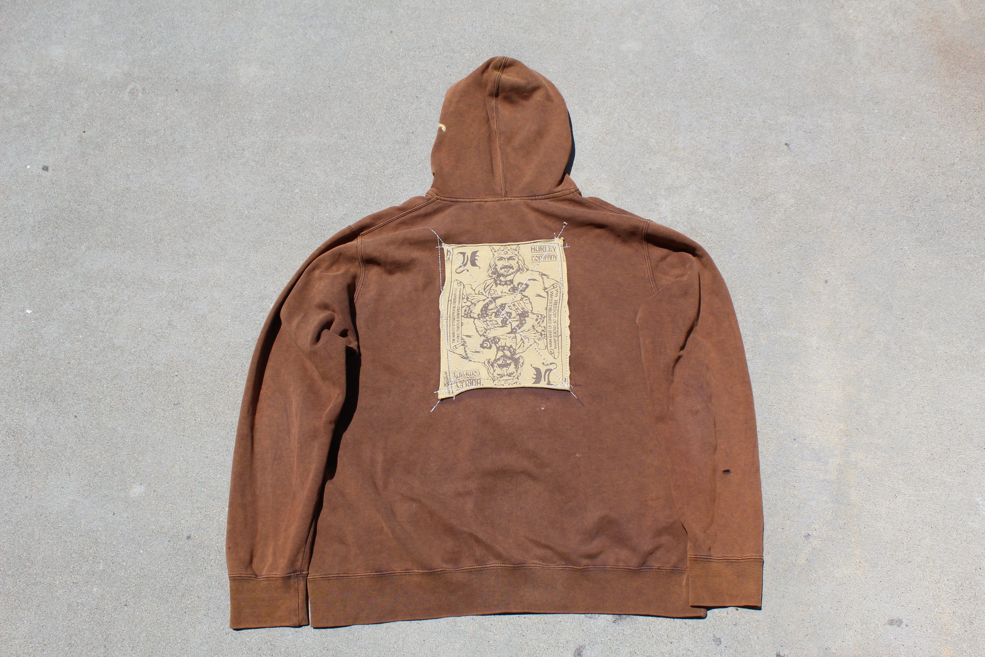 Y2K Hurley Embroidered Baggy Zip Up (L) - Revival Surfwear