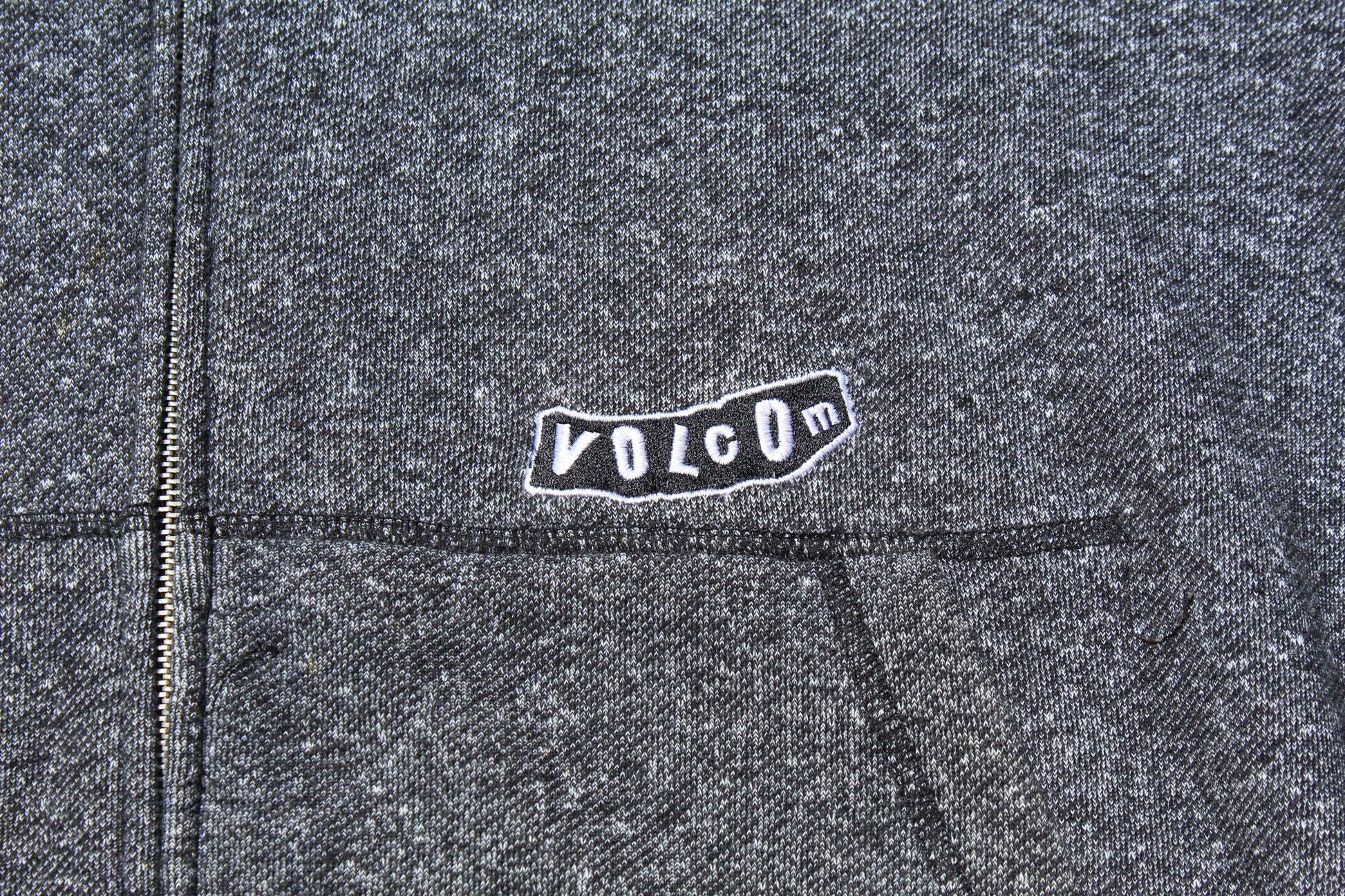 Y2K Volcom Baggy Zip Up (L) - Revival Surfwear