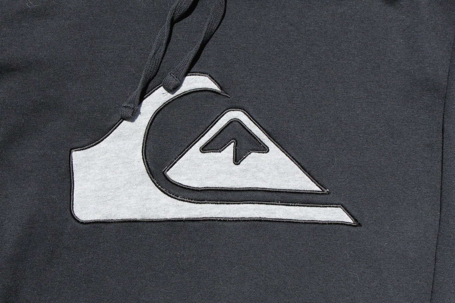 Y2K Quiksilver Front Hit Hoodie (L) - Revival Surfwear