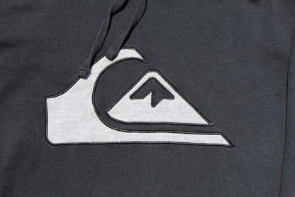 Y2K Quiksilver Front Hit Hoodie (L) - Revival Surfwear