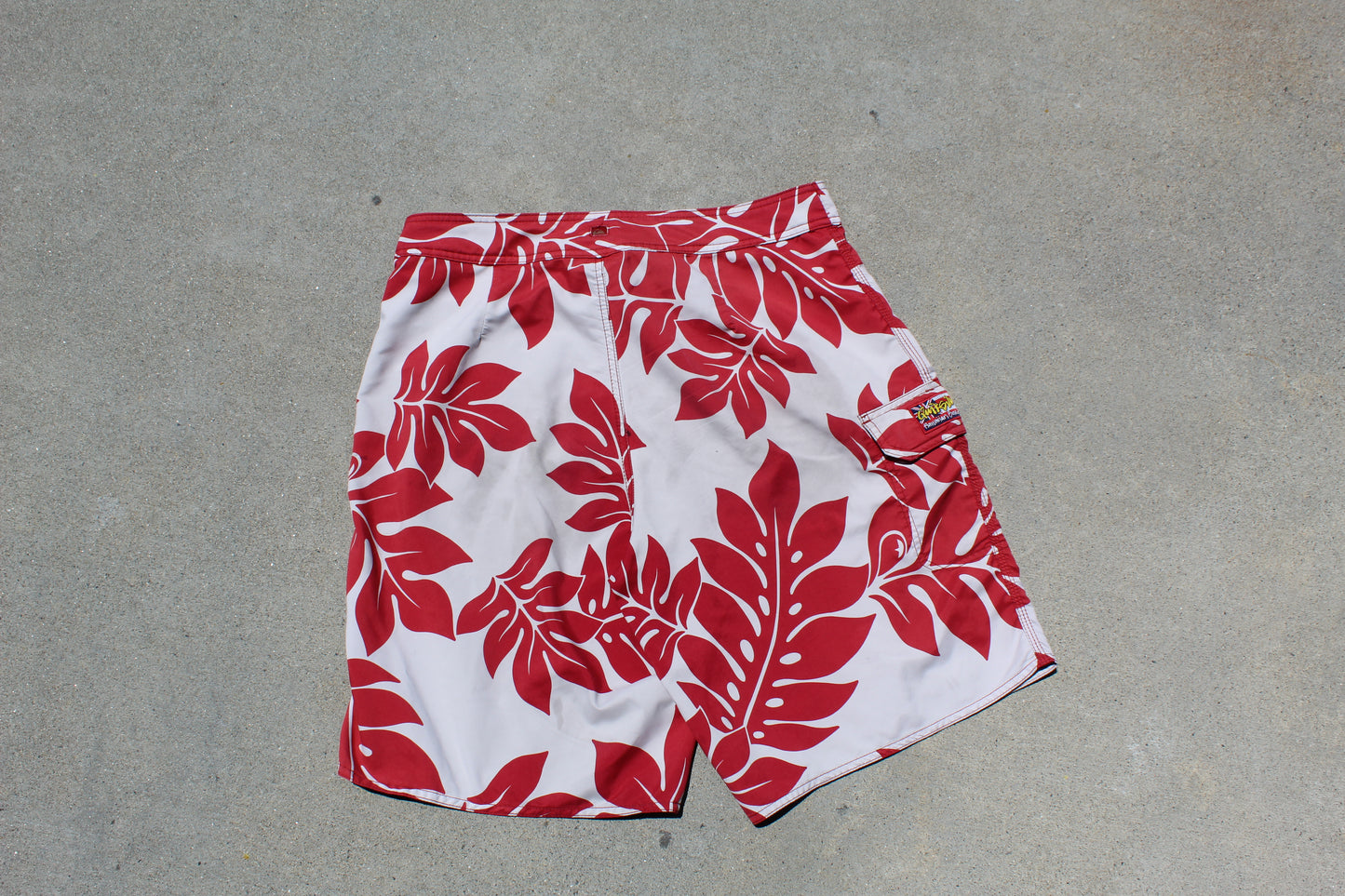 Y2K Quiksilver Baggy Floral Boardies (W33") - Revival Surfwear